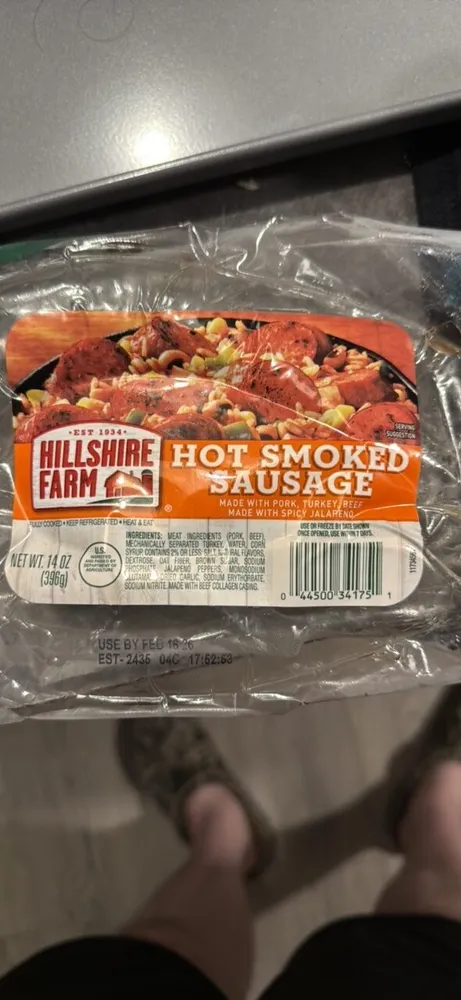 Hot Smoked Sausage