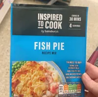 Fish pie recipe mix