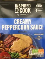 Creamy peppercorn sauce mix