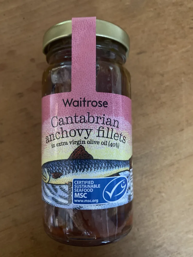 Cantabrian anchovy fillets in extra virgin olive oil (40%)