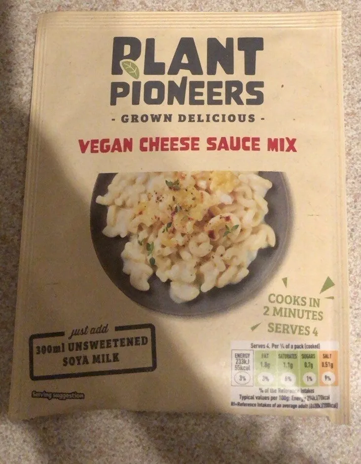 Vegan cheese sauce mix