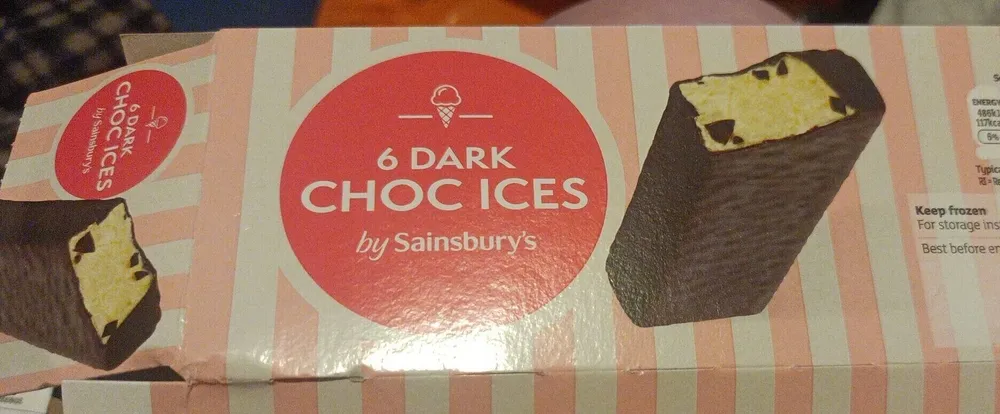 6 Dark Choc Ices