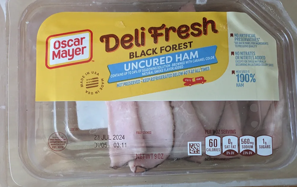 BLACK FOREST UNCURED HAM