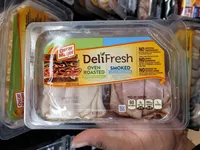 Deli Fresh Oven Roasted Turkey Breast, Smoked Uncured Ham