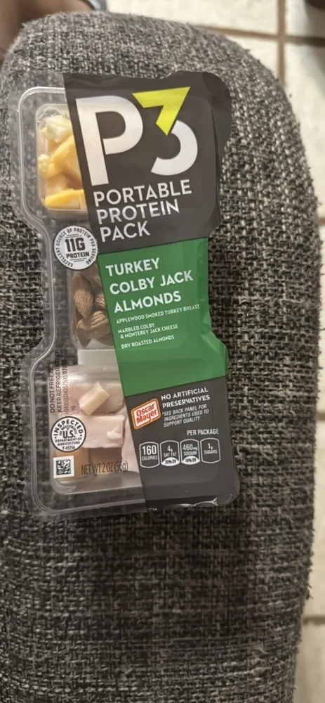 Turkey Colby Jack Almonds