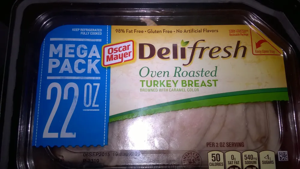 Deli fresh oven roasted turkey breast