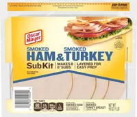 Smoked Ham & Turkey Sub Kit