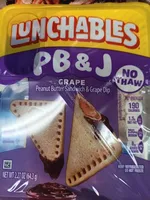 Lunchables Grape PB&J