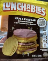Ham & Cheddar with Vanilla Crème Cookies
