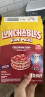 Lunchables Fun Pack! Pepperoni Pizza with Capri Sun Fruit Punch and Crunch Bar
