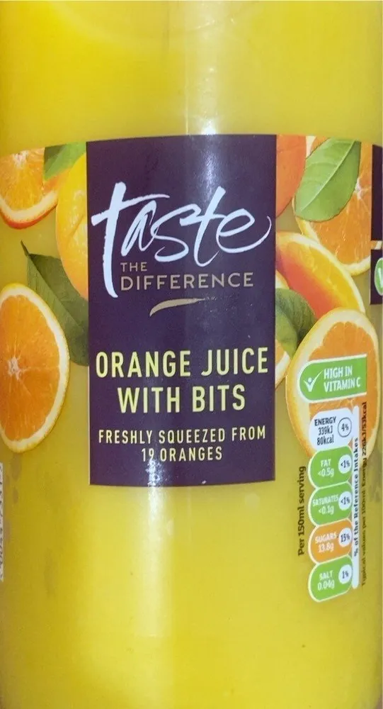 Orange Juice with Bits