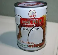 Coconut cream of cans milliliter each