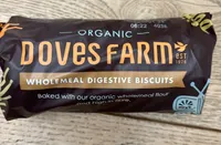 Organic Wholemeal Digestive Biscuits
