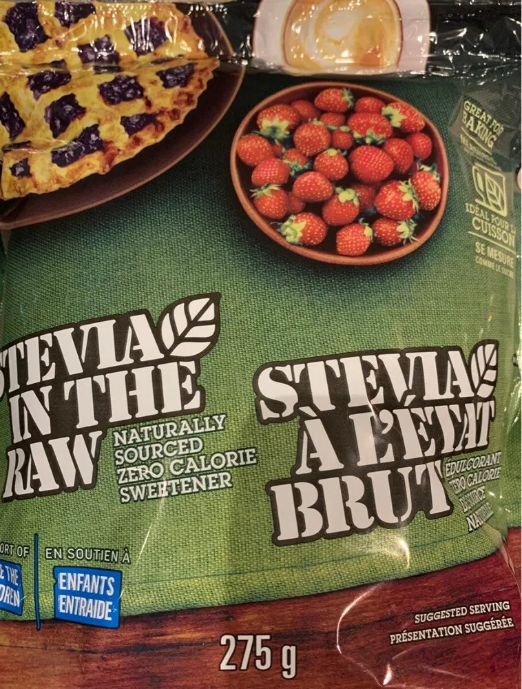 Stevia à l'état brut