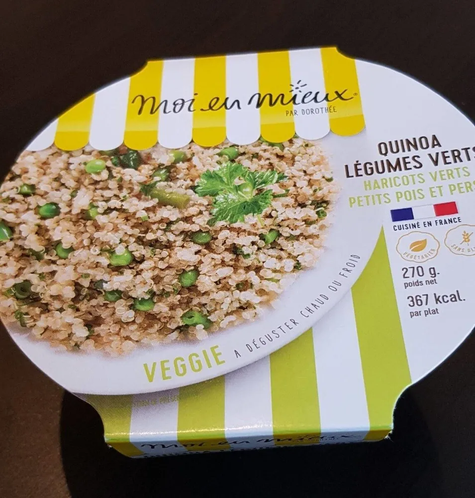 Quinoa légumes verts