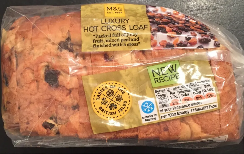 Luxury Hot Cross Loaf