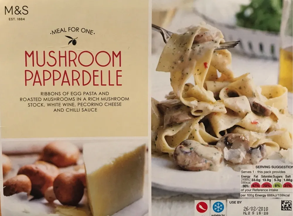 MUSHROOM PAPPARDELLE
