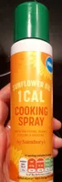 Sunflower oil emulsion cooking spray