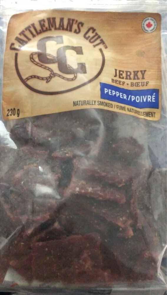 Jerky beef pepper