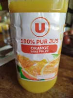 Pur jus orange sans pulpe