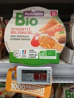 Spaghetti Bolognaise avec morceaux