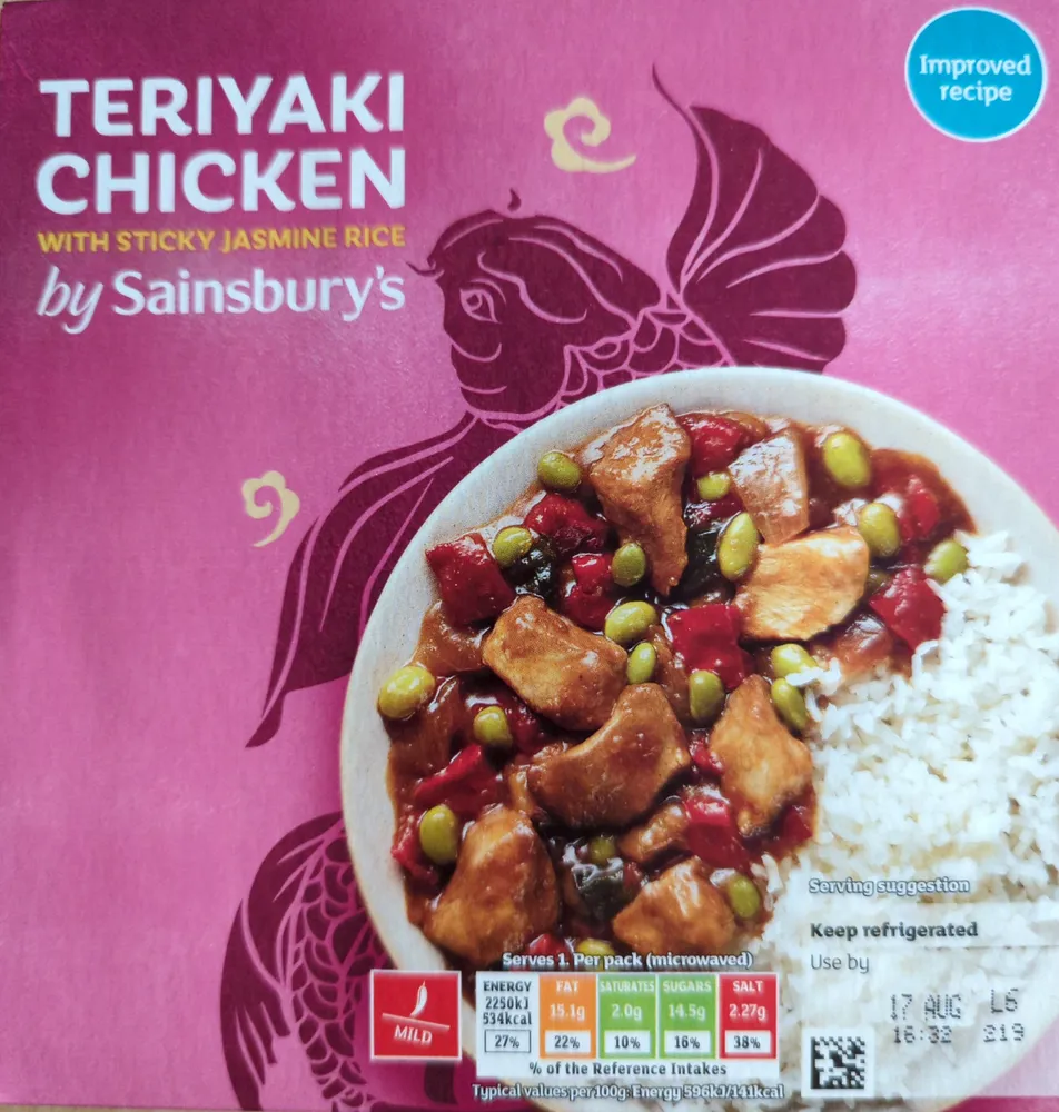 Teriyaki Chicken With Sticky Jasmine Rice