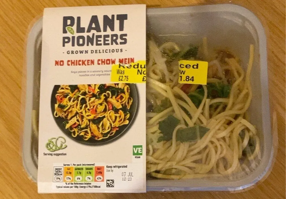 No chicken chow mein