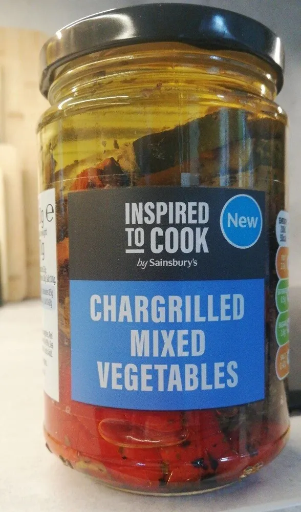 Chargrilled mixed vegetables
