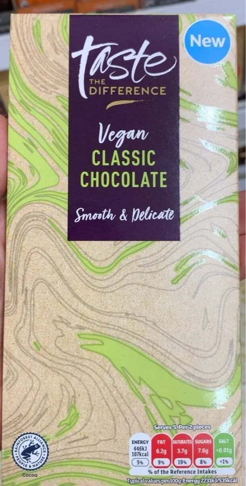 Vegan classic chocolate