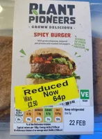 Spicy burger