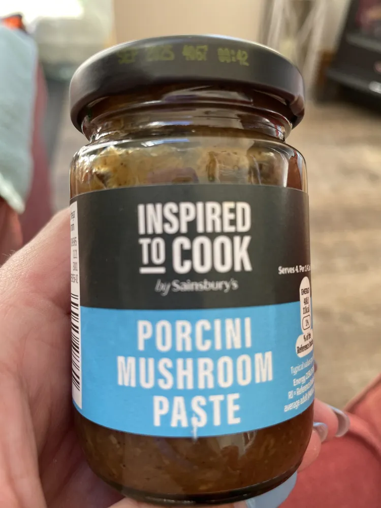 Porcini mushroom paste