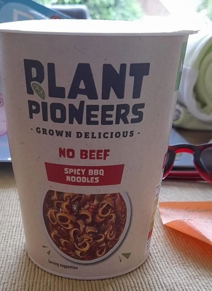 No beef spicy bbq noodles