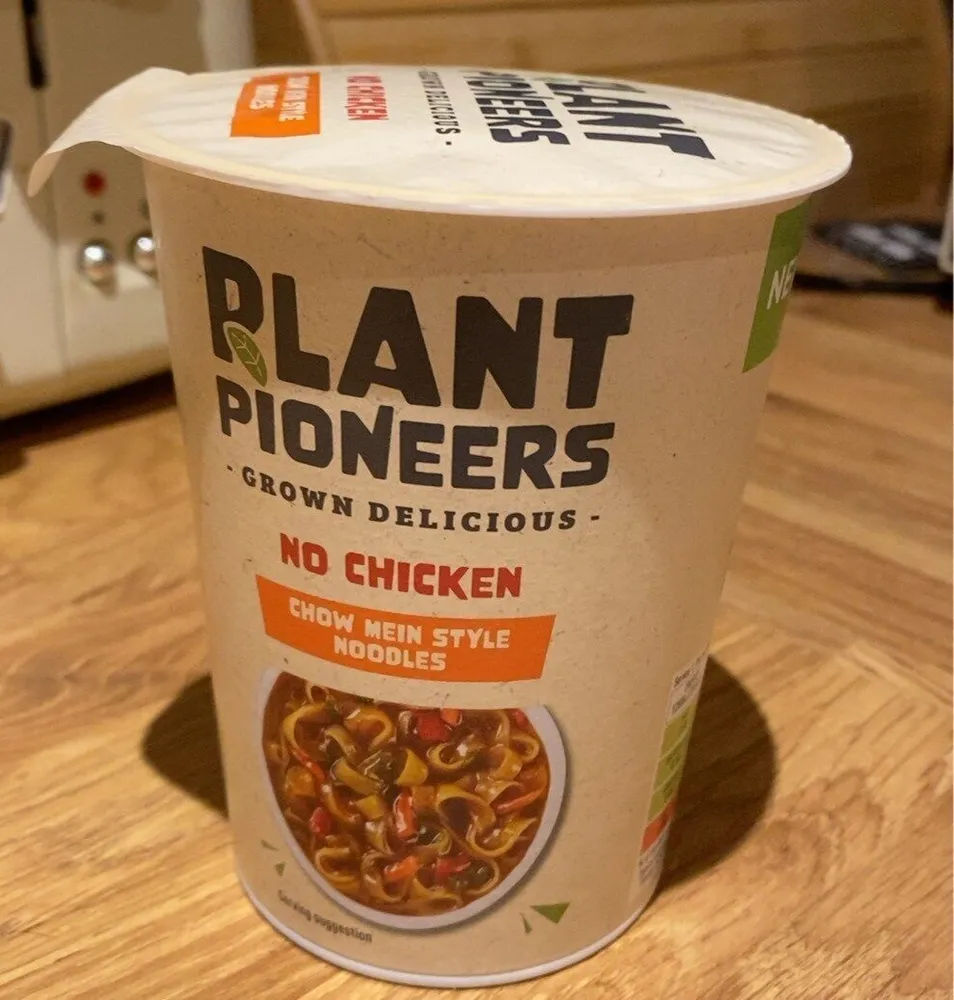 No Chicken Chow Mein Style Noodles
