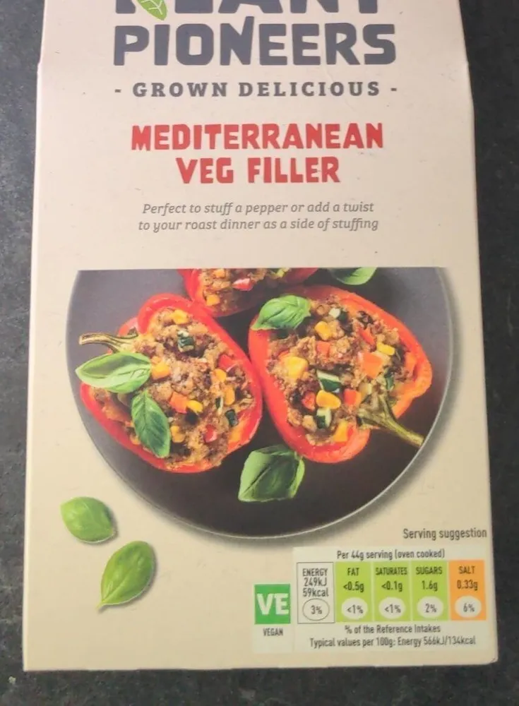 Mediterranean veg Filled