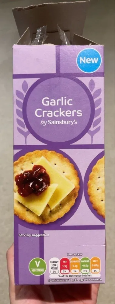 Garlic Crackers