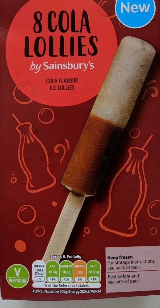 8 Cola Lollies
