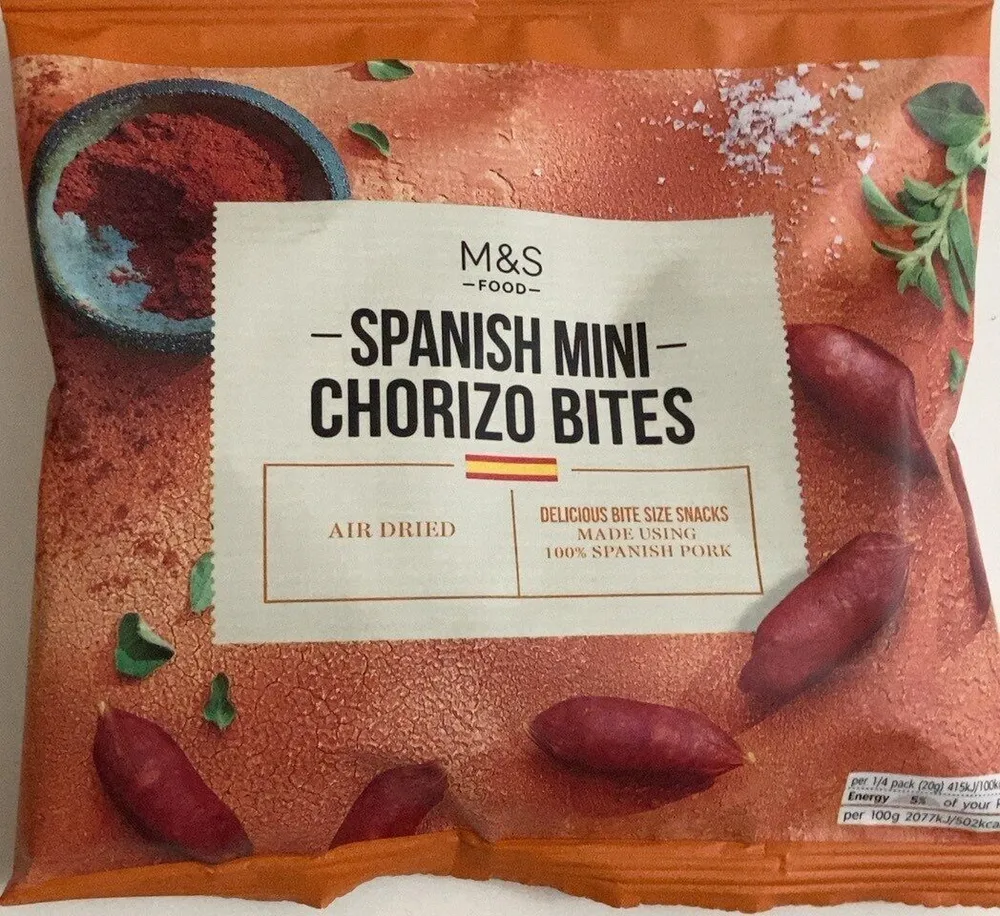Spanish mini chorizo bites