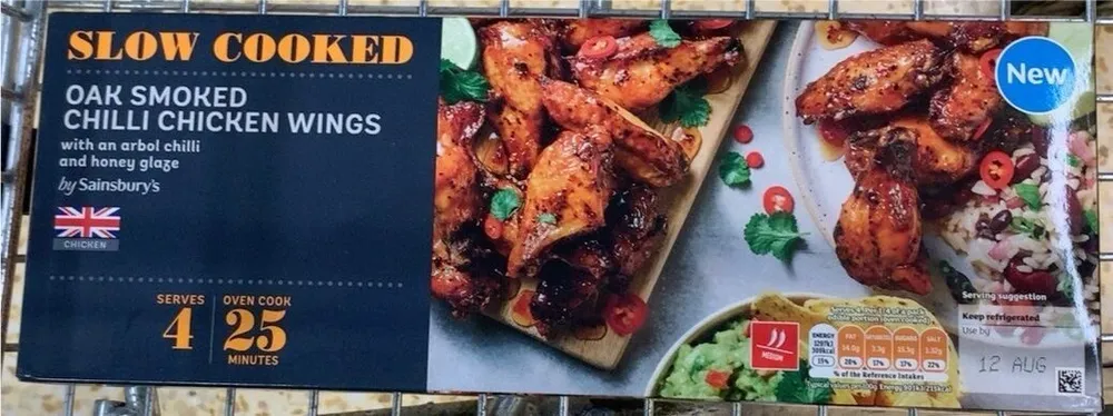 Oak Smoked Chilli Chicken Wings