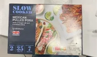 Slow cooked mexican pork