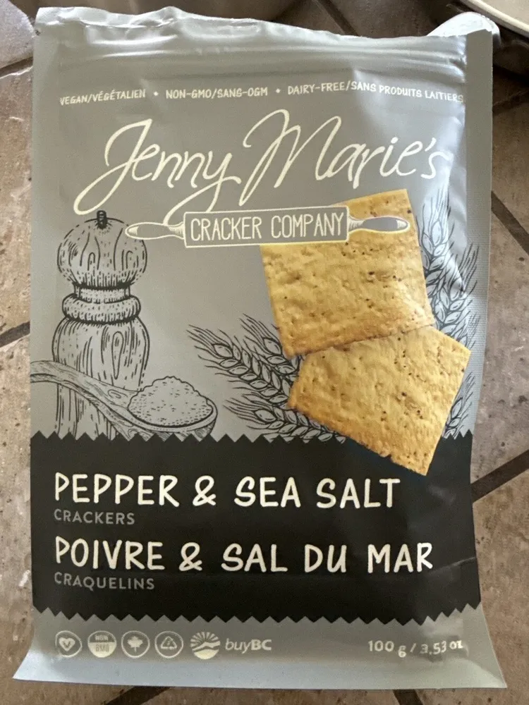 Pepper & Sea Salt Crackers