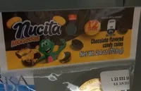 Chocolate flavored candy coins
