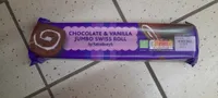 Chocolate and Vanilla Jumbo Swiss Roll