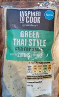 Green Thai style stir fry sauce