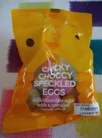 Chicky choccy speckled eggs