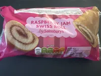Raspberry Jam Swiss Roll