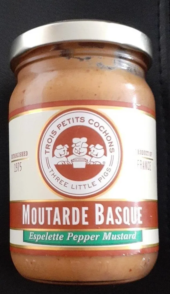 Moutarde Basque Espelette Pepper Mustard