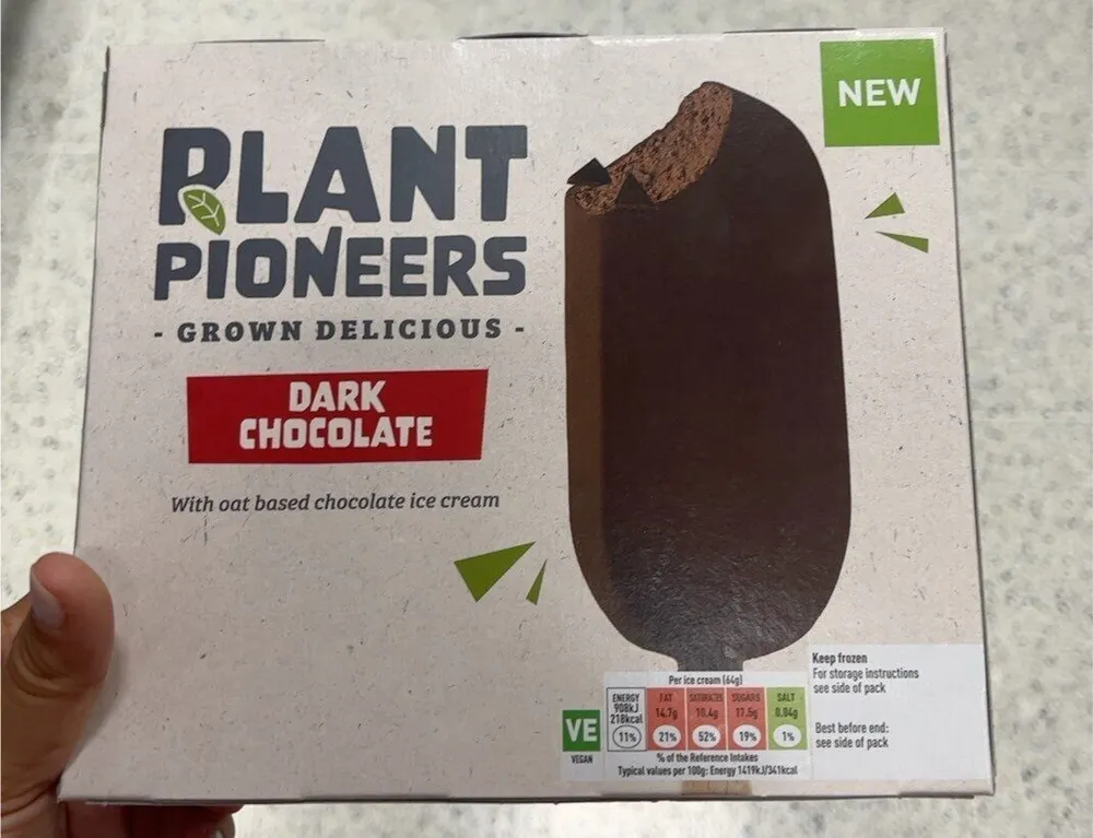 Dark chocolate icecream