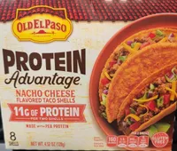 Nacho Cheese Protein Advantage Taco Shells