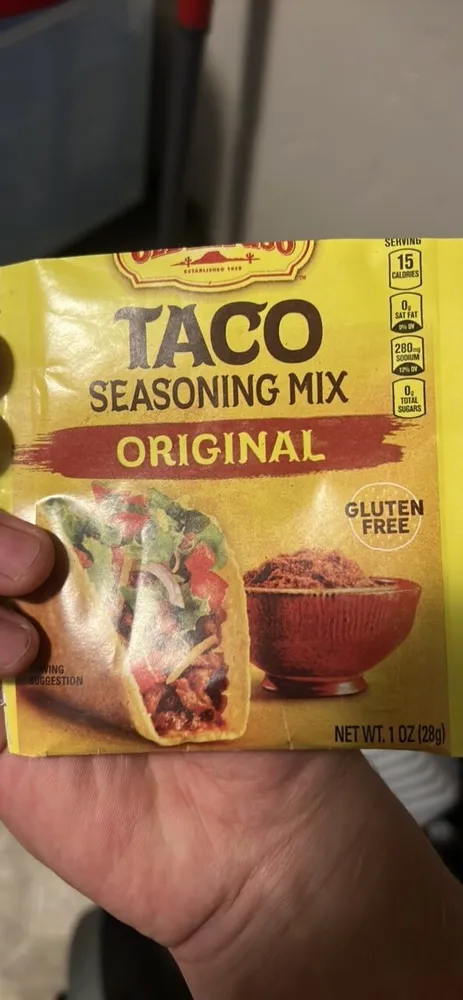 TACO SEASONING MIX ORIGINAL
