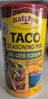 25% Less Sodium Taco Seasoning Mix Value Size